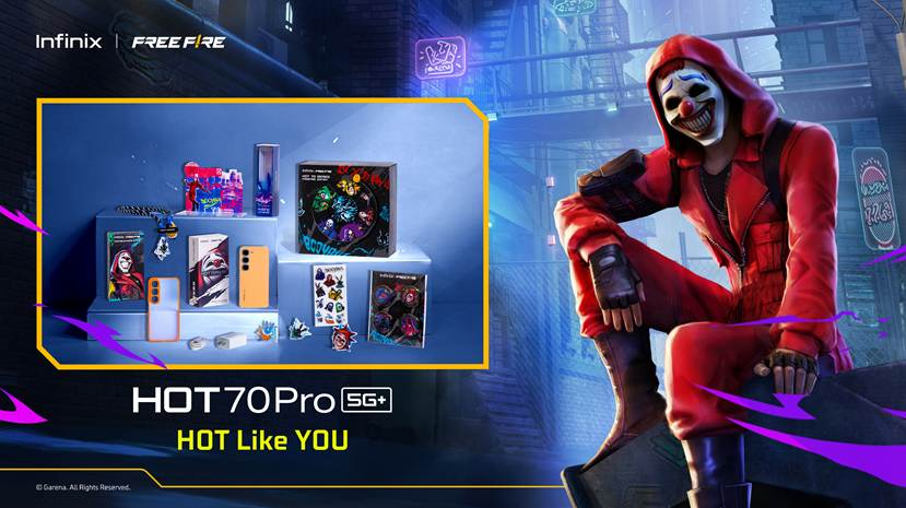 Infinix HOT 70 Pro 5G Free Fire Edition llega a México: Precio y características