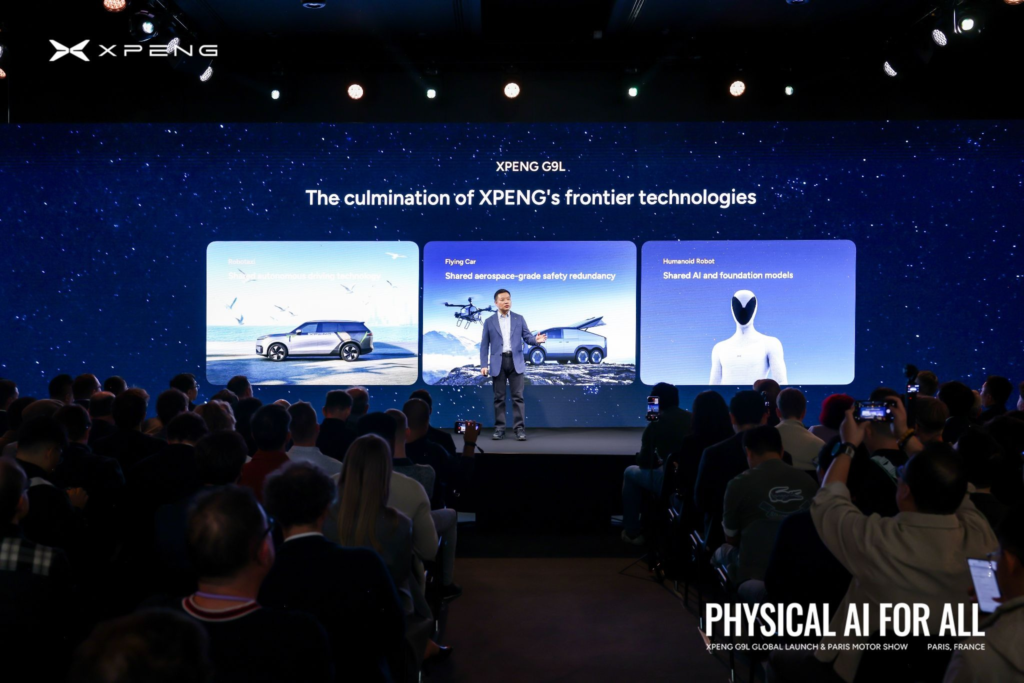 XPENG en la Cumbre de París: IA física y alianza con Volkswagen