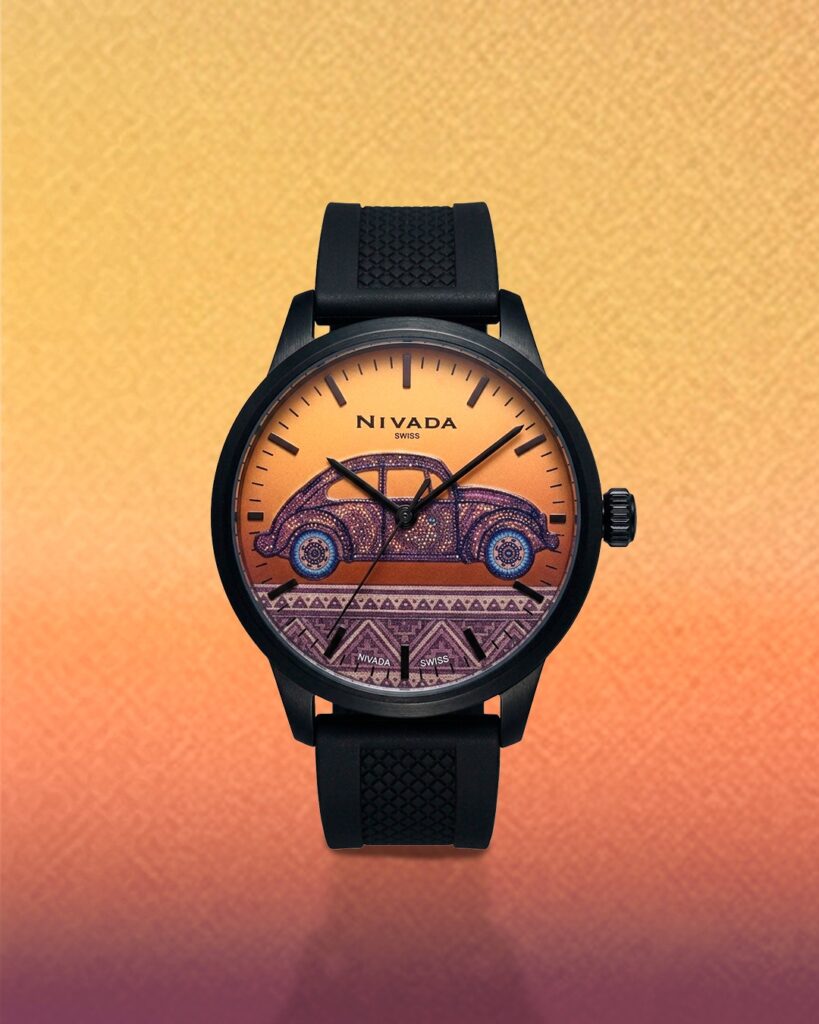 Nivada Swiss y AmigosMAP presentan el reloj inspirado en el Vochol