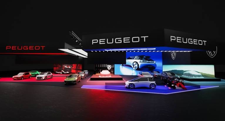 PEUGEOT en el Salón de París 2026: Nuevo stand inmersivo e innovaciones