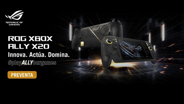 ROG Xbox Ally X20 en México: Preventa, Specs y Bundle XREAL R1